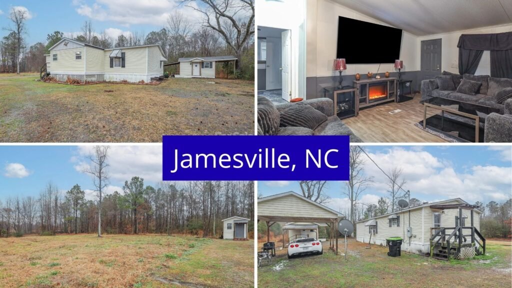 Dirt-cheap farmhouses in USA (Jamesville, North Carolina)