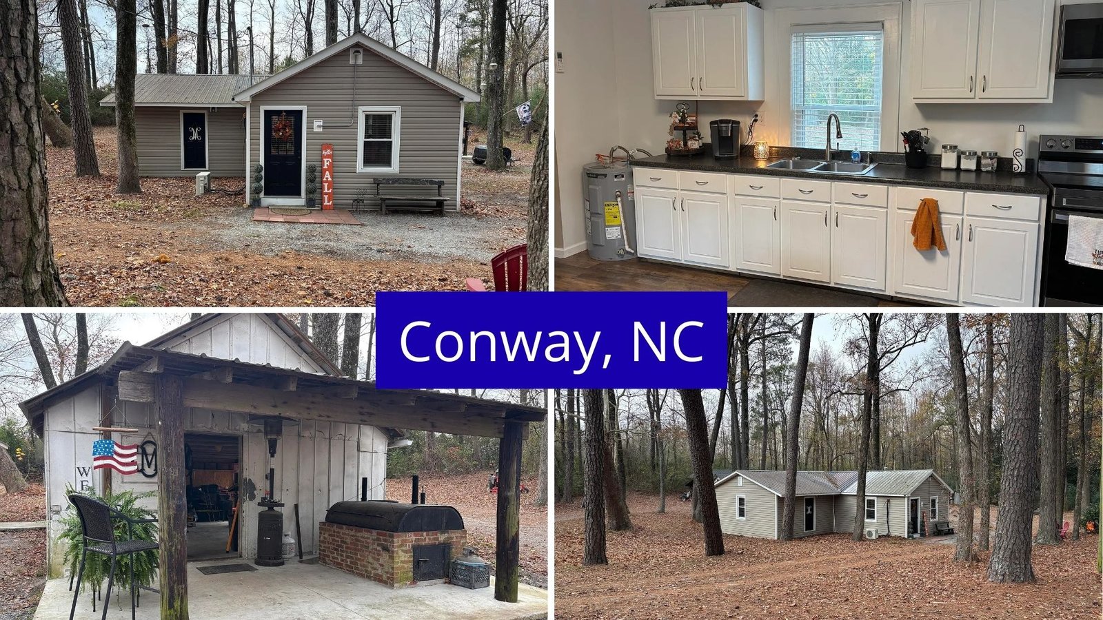 Dirt cheap farmhouse in North carolina (Conway) on 5 acres
