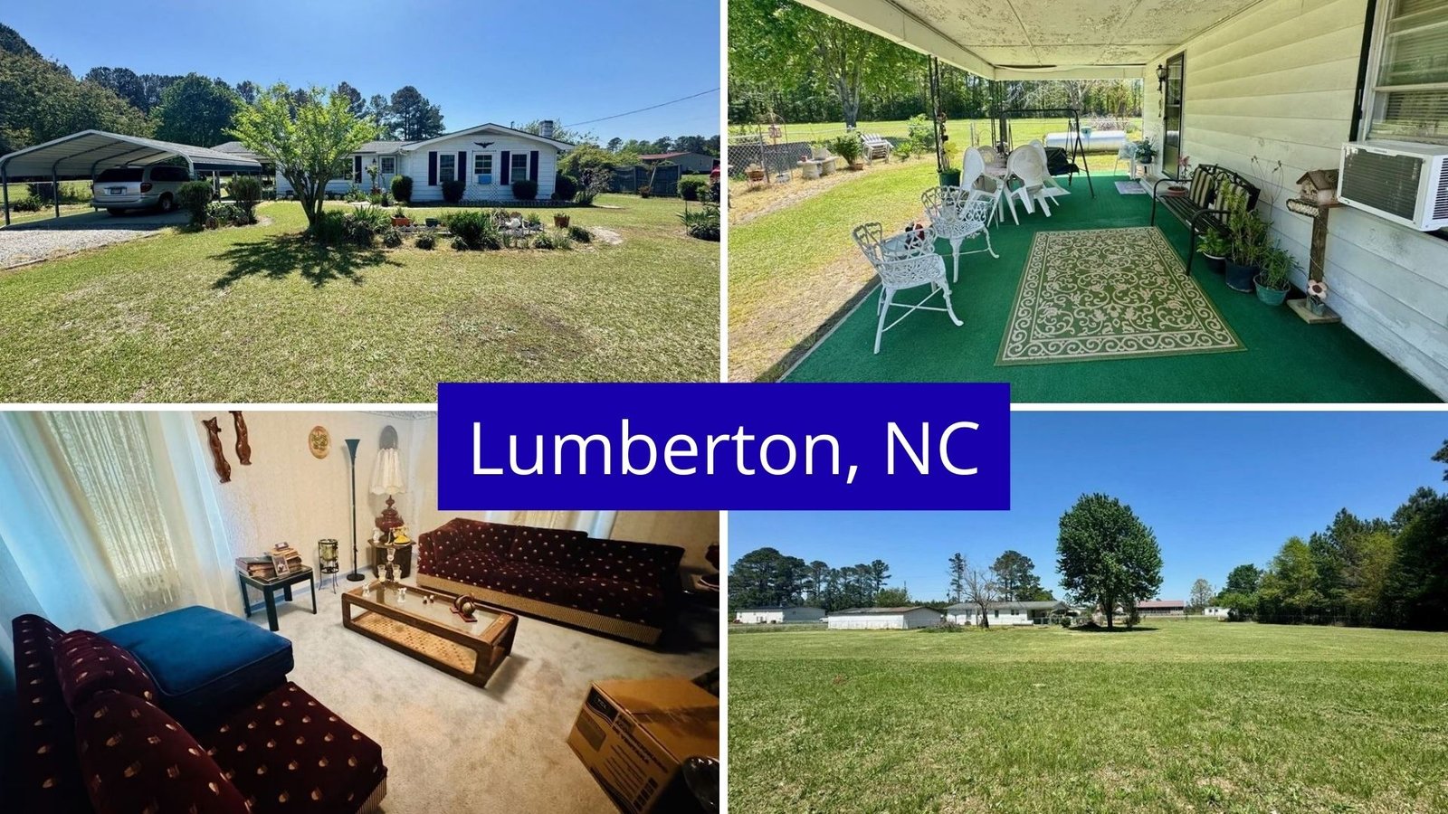 Affordable farmhouse in Lumberton, North Carolina, USA