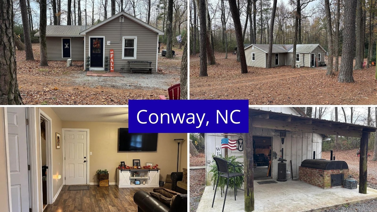 Affordable farmhouse in USA, North carolina, Conway