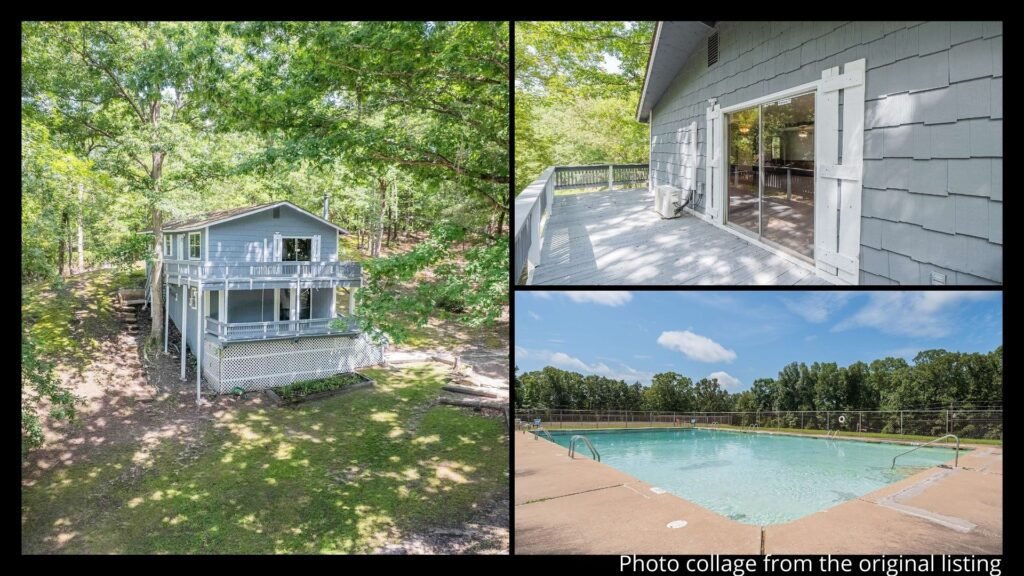 affordable rural home with land in Saulsbury Tennessee gated community