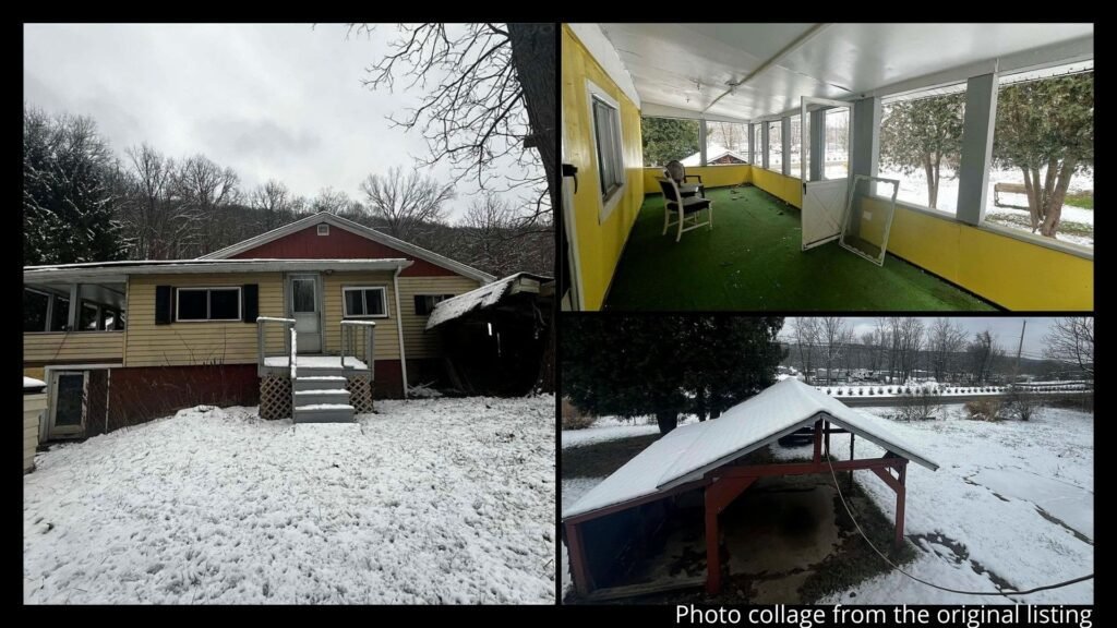 farmhouse land Pennsylvania with river access and nearby game lands in Templeton