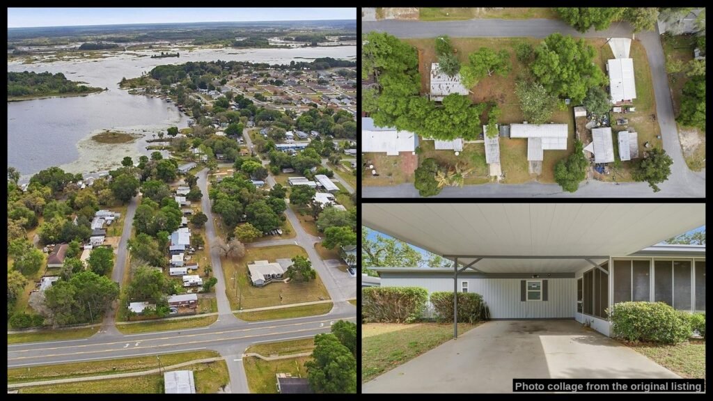 Exterior view of the land and property in Hernando, Florida.