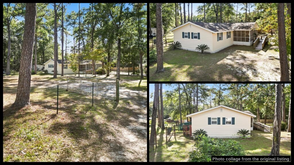 Exterior view of the land and property surroundings in Tallahassee, Florida.