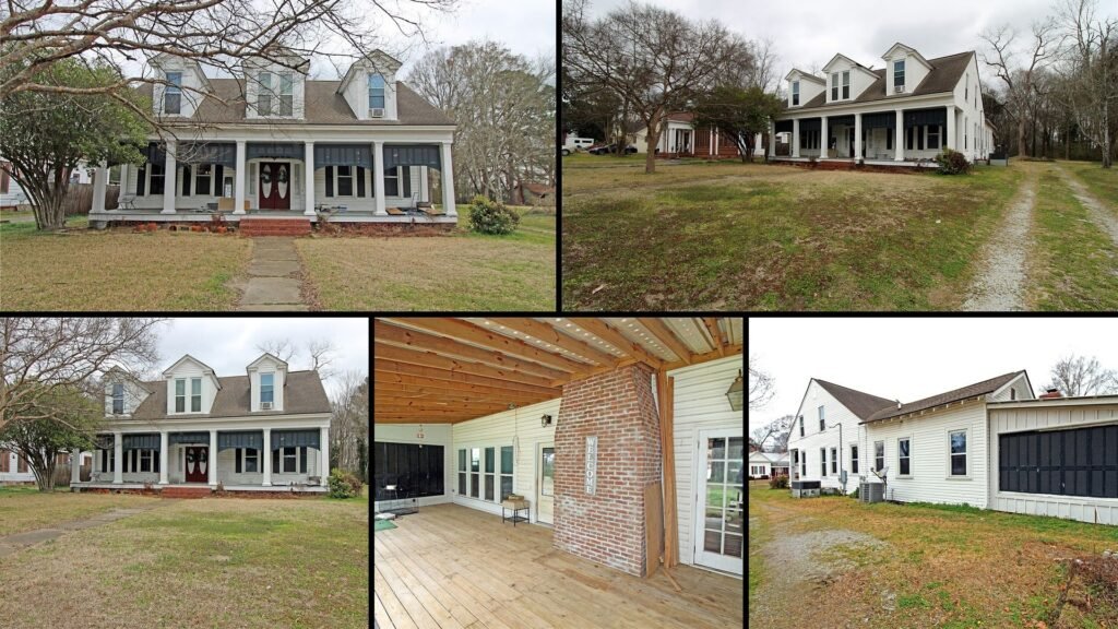 Cheap farmhouse in Alabama with land — 5-acre antebellum property in Eutaw