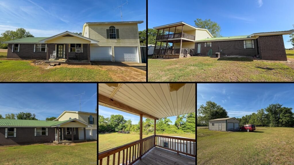 Cheap farmhouse in Alabama with land — 1-acre Greenville property with workshop