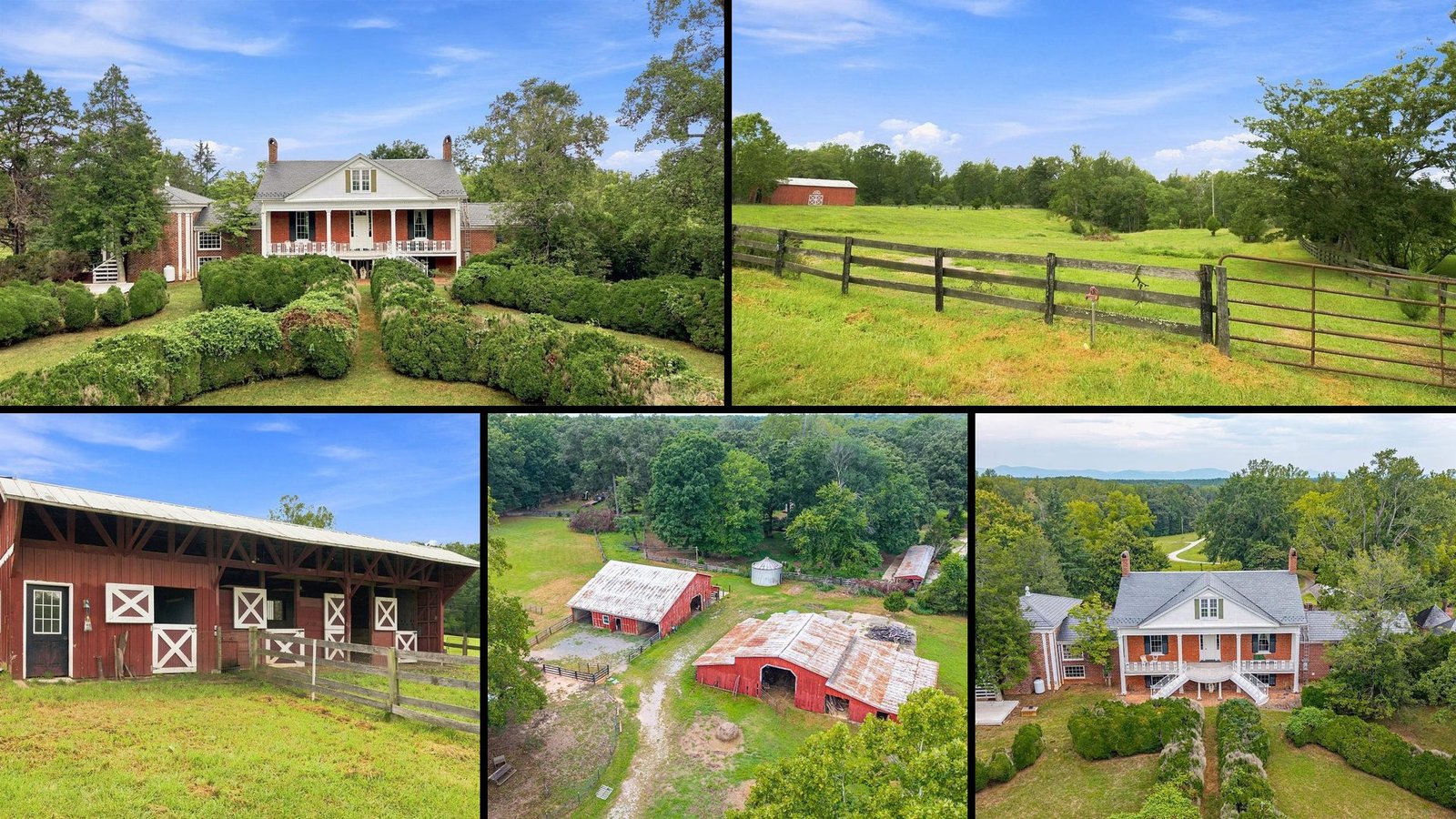 Exterior and land of a rural property for sale in Amherst Virginia — 16.23 acres in Amherst County