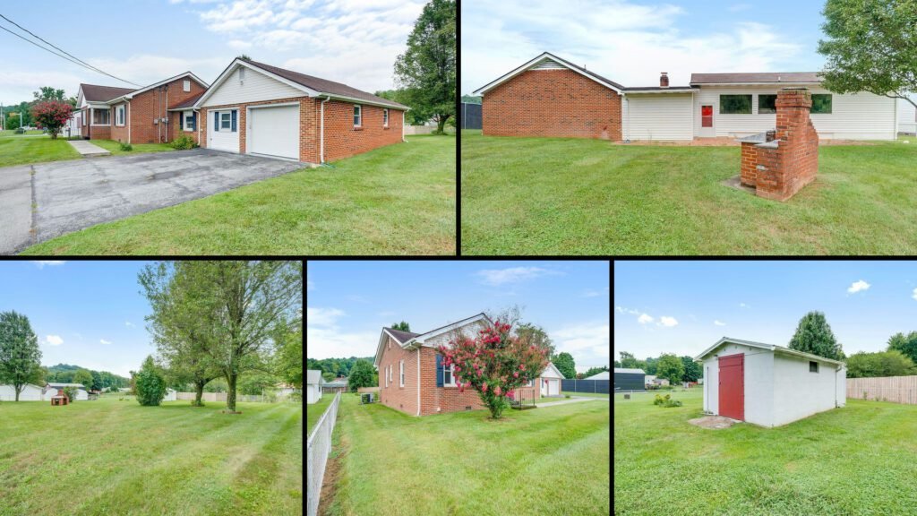 Exterior and land of a rural property for sale in Elizabethton Tennessee — 0.51 acres in Carter County