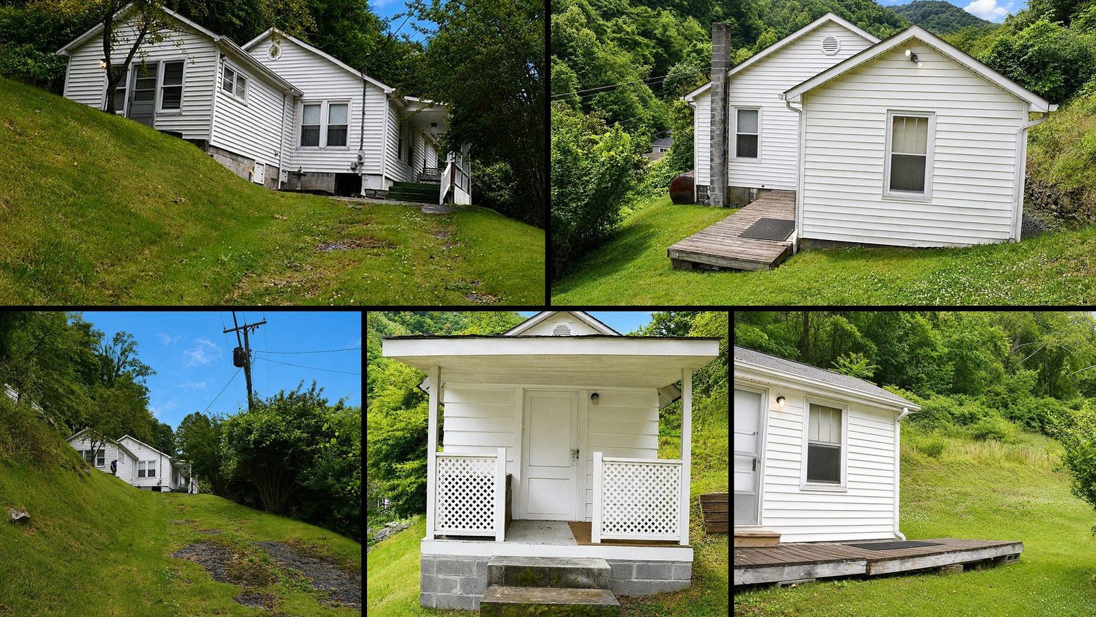 Exterior and land of a rural property for sale in Grundy Virginia — 6.23 acres in Buchanan County