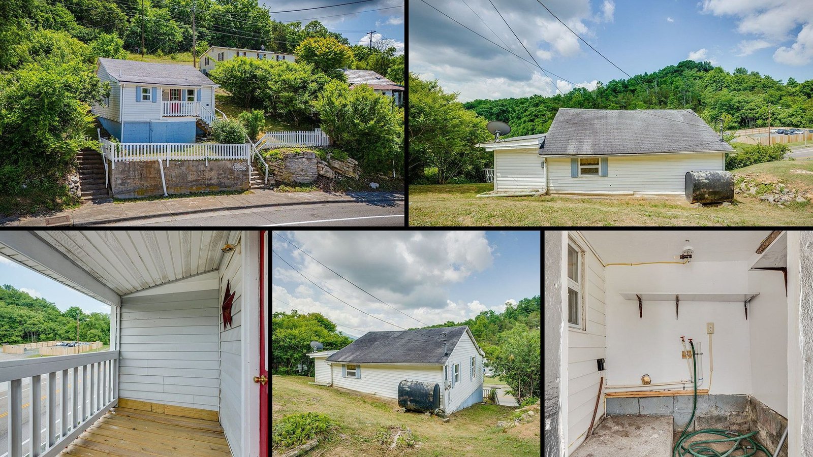 Exterior and land of a rural property for sale in Lebanon Virginia — 0.14 acres in Russell County