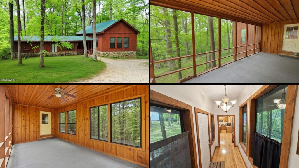 Exterior and land of a rural property for sale in Pocahontas Tennessee — 3.6 acres in Hardeman County