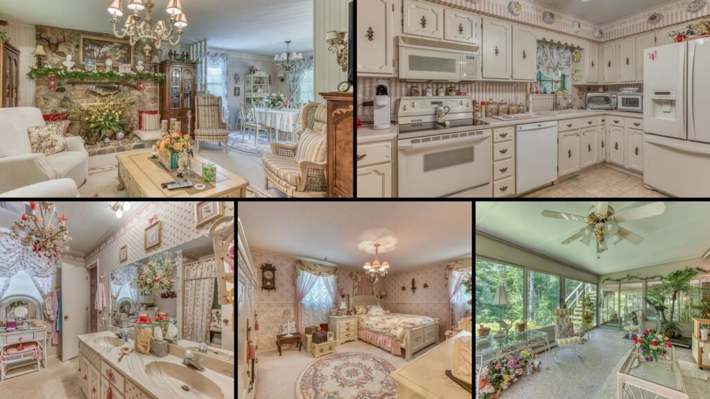 Interior of a rural home for sale in Mountain City Tennessee — 3 bedrooms, 2 bathrooms, 2,292 sq ft